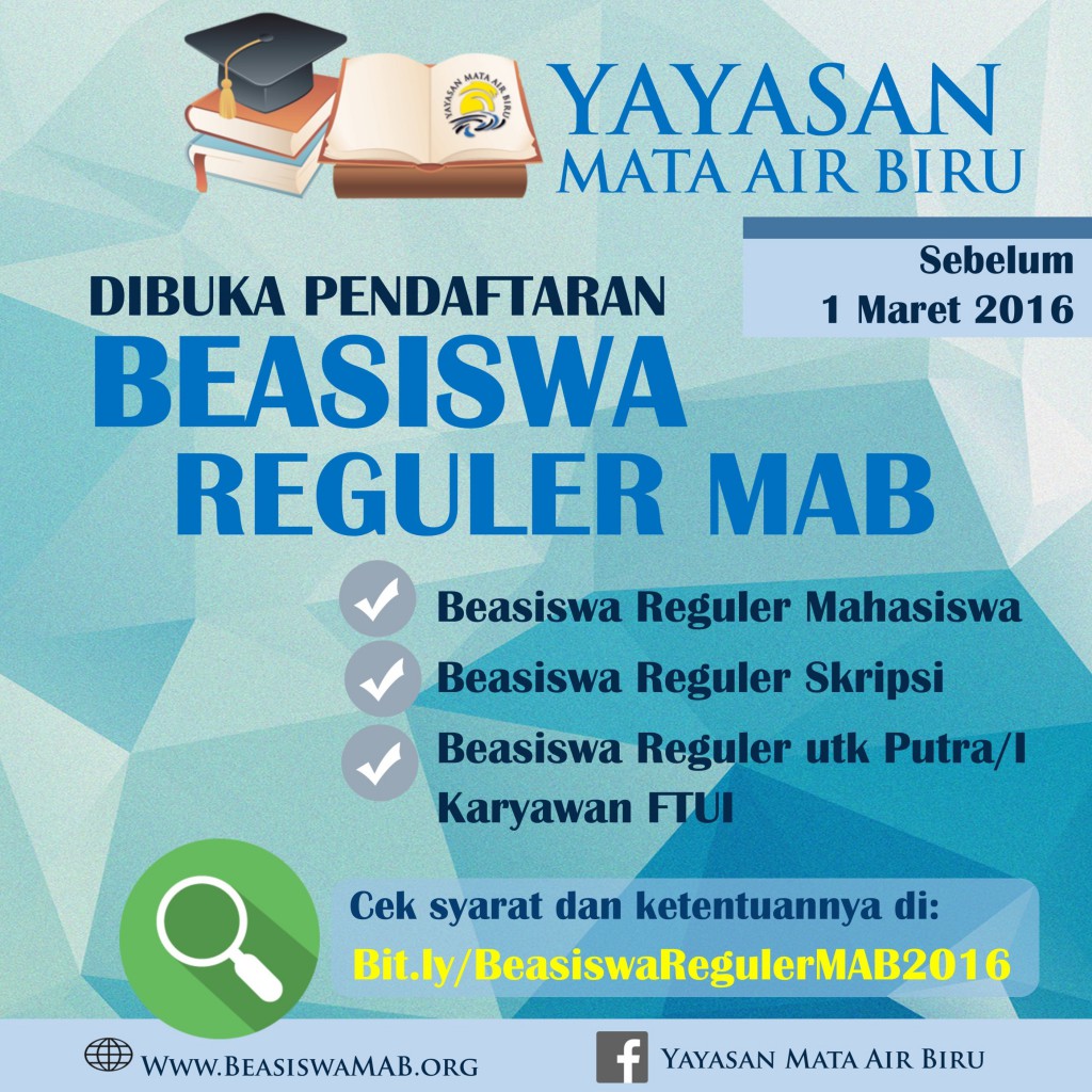 Beasiswa MAB Genap