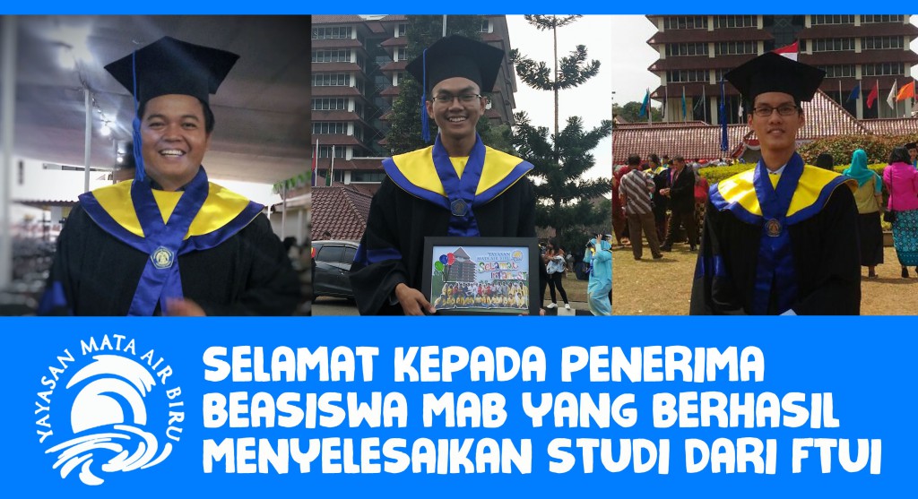 Penerima Beasiswa MAB lulus menjadi sarjana FTUI