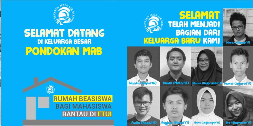 Selamat Datang Penerima Beasiswa MAB