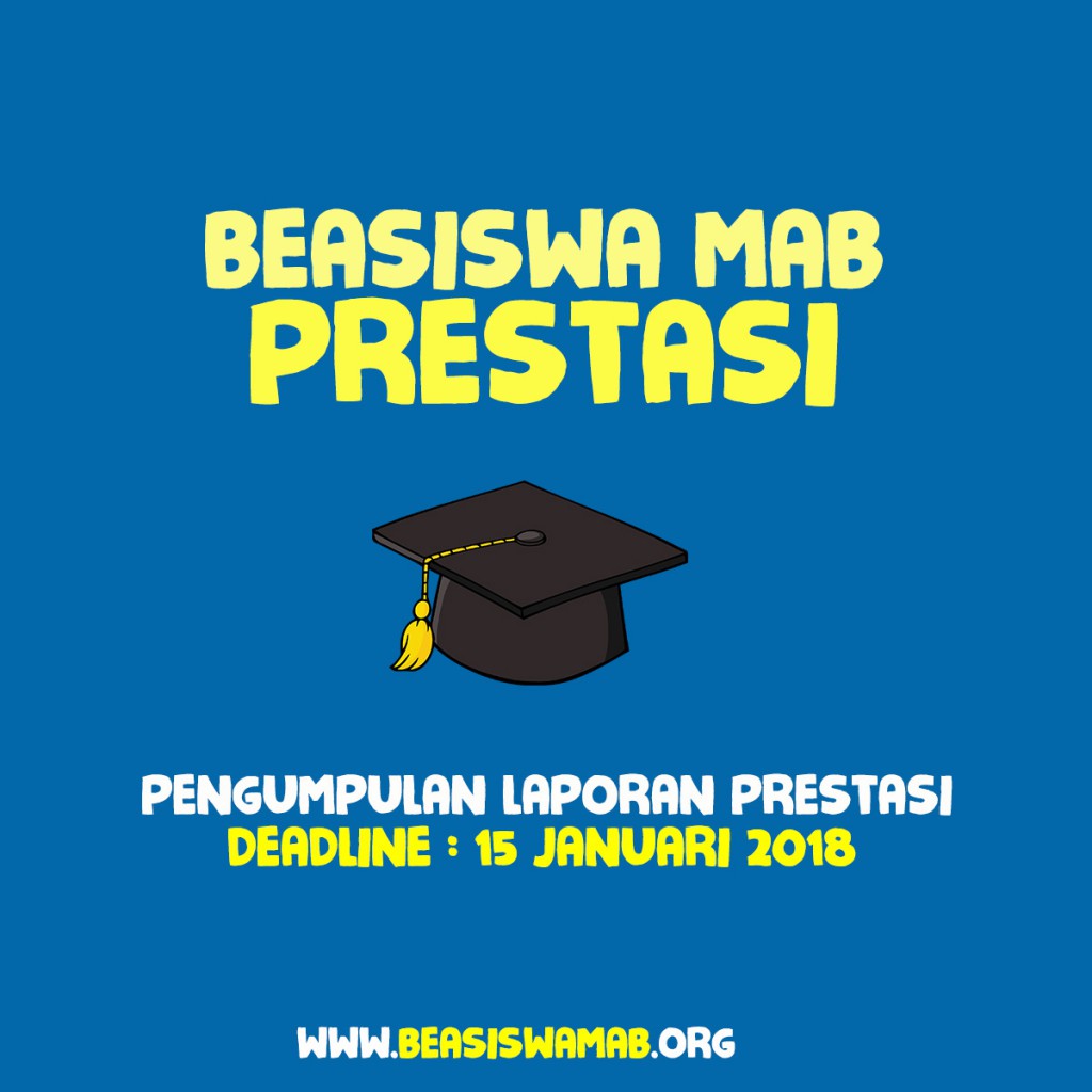 Laporan Beasiswa Prestasi MAB 2018