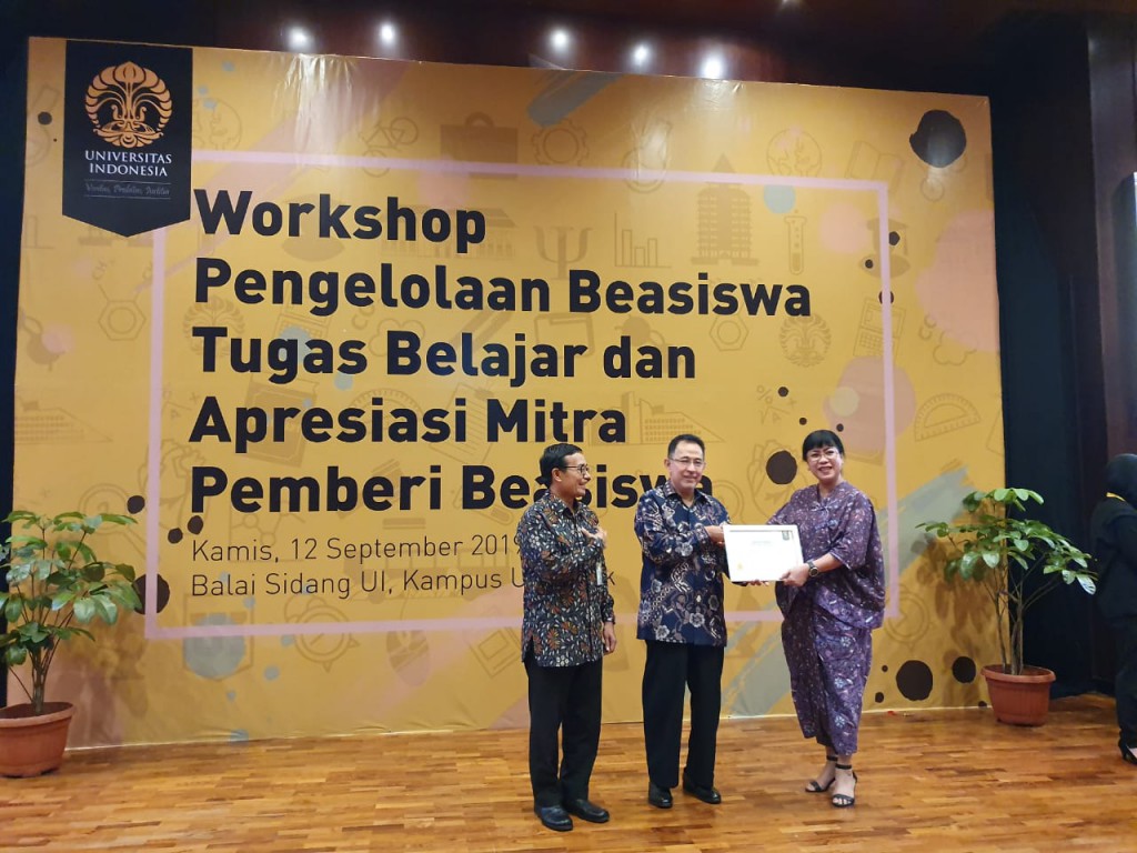 Apresiasi Mitra Beasiswa UI